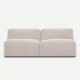 Moved XL Armless 2 Seater Sofa