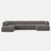 Moved XL U Shaped Sofa with Side Chaise