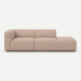 Moved 2 Seater Side Chaise Sofa