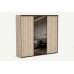 Deko Sliding Wardrobe with Mirror 250 cm