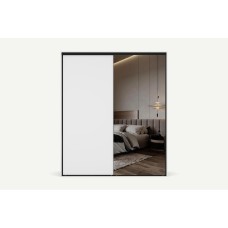 Deko Sliding Wardrobe with Mirror 200 cm