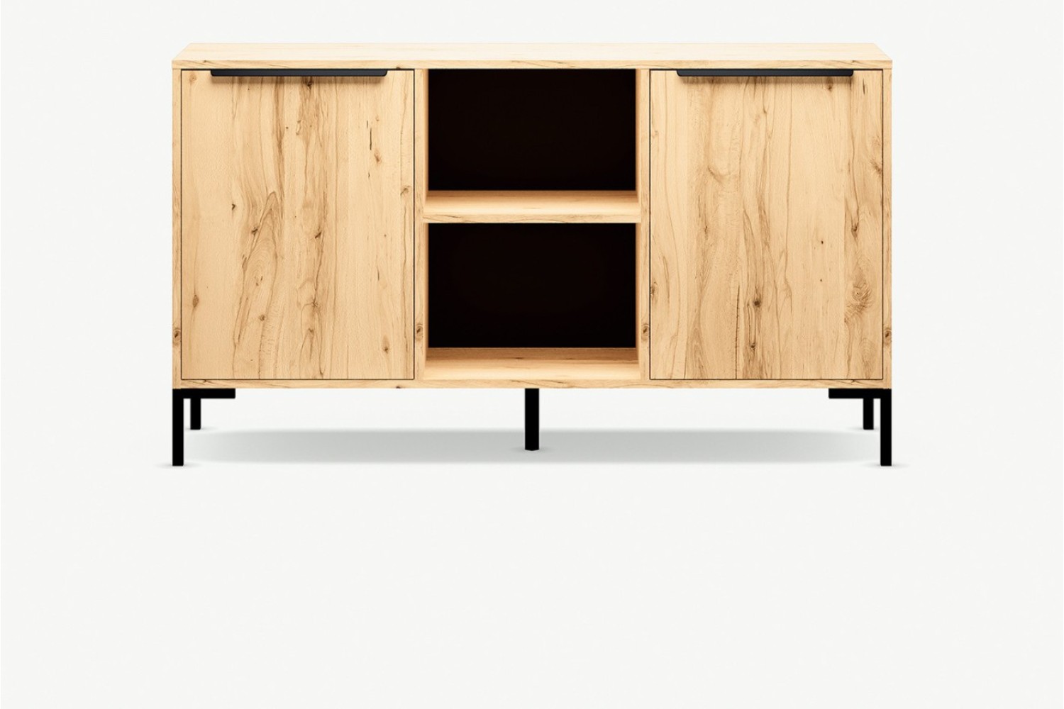 Horizon Sideboard Cupboard and Open Shelves Small