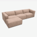 Moved 3 Seater Corner Sofa