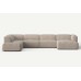 Moved XL U Shaped Sofa with Side Chaise