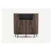 Mila Tall Sideboard Two Doors Baroque Oak