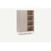 Maya Sideboard Cupboard and Open Shelves Tall