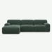 Quintin Slim 3 Seater Corner Sofa