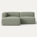 Moved XL Open Side 2 Seater Corner Sofa
