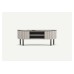 Mila TV Unit Open Shelves Small Cashmere