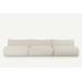 Cosy XL Armless 3 Seater Sofa