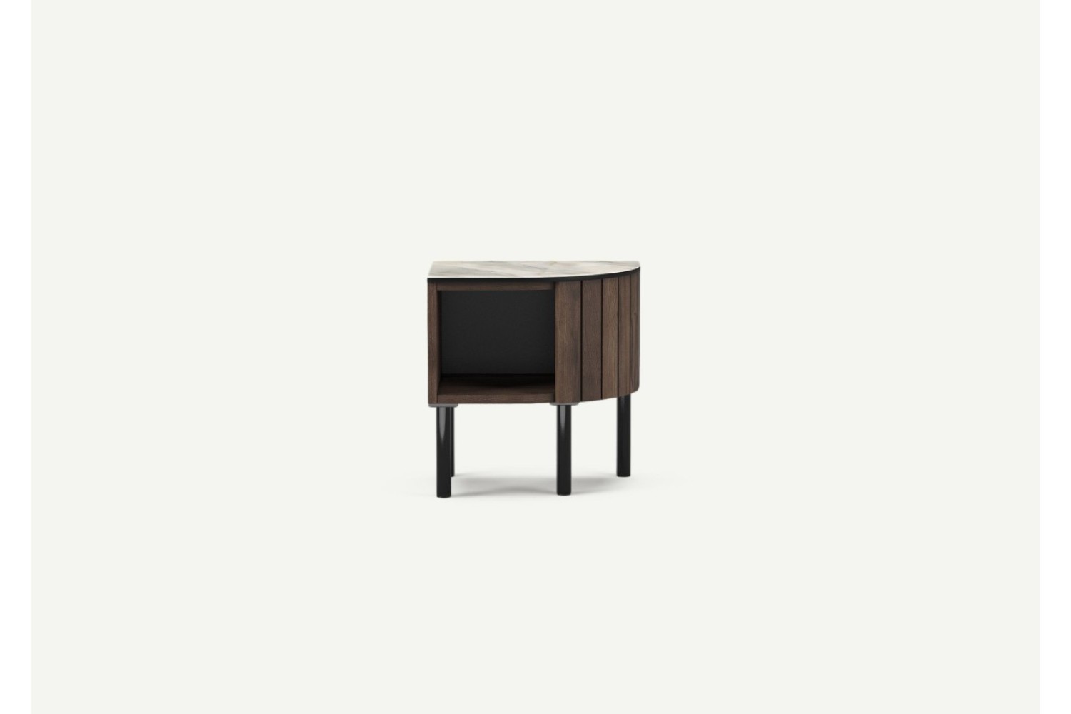 Mila Right Bedside Table in Baroque Oak