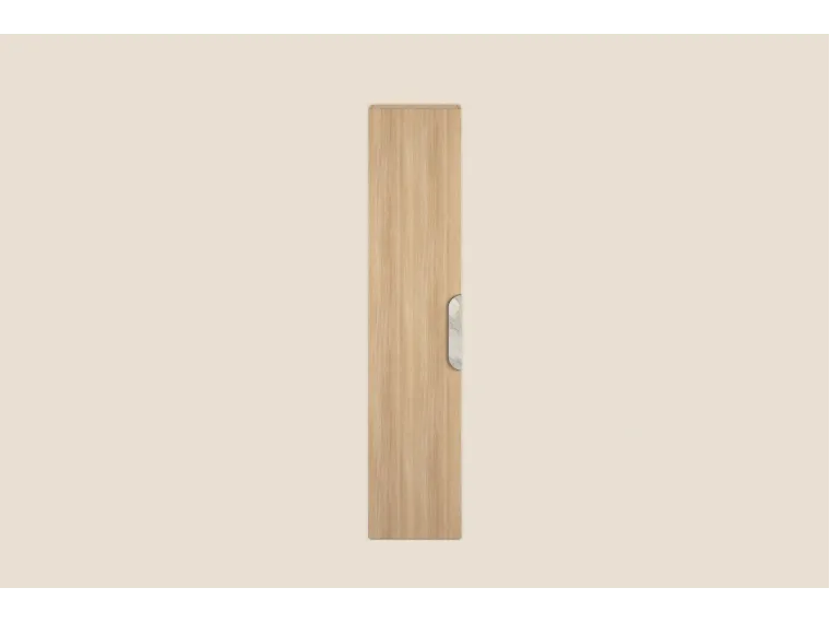 Mila Wardrobe Single Sandy Oak