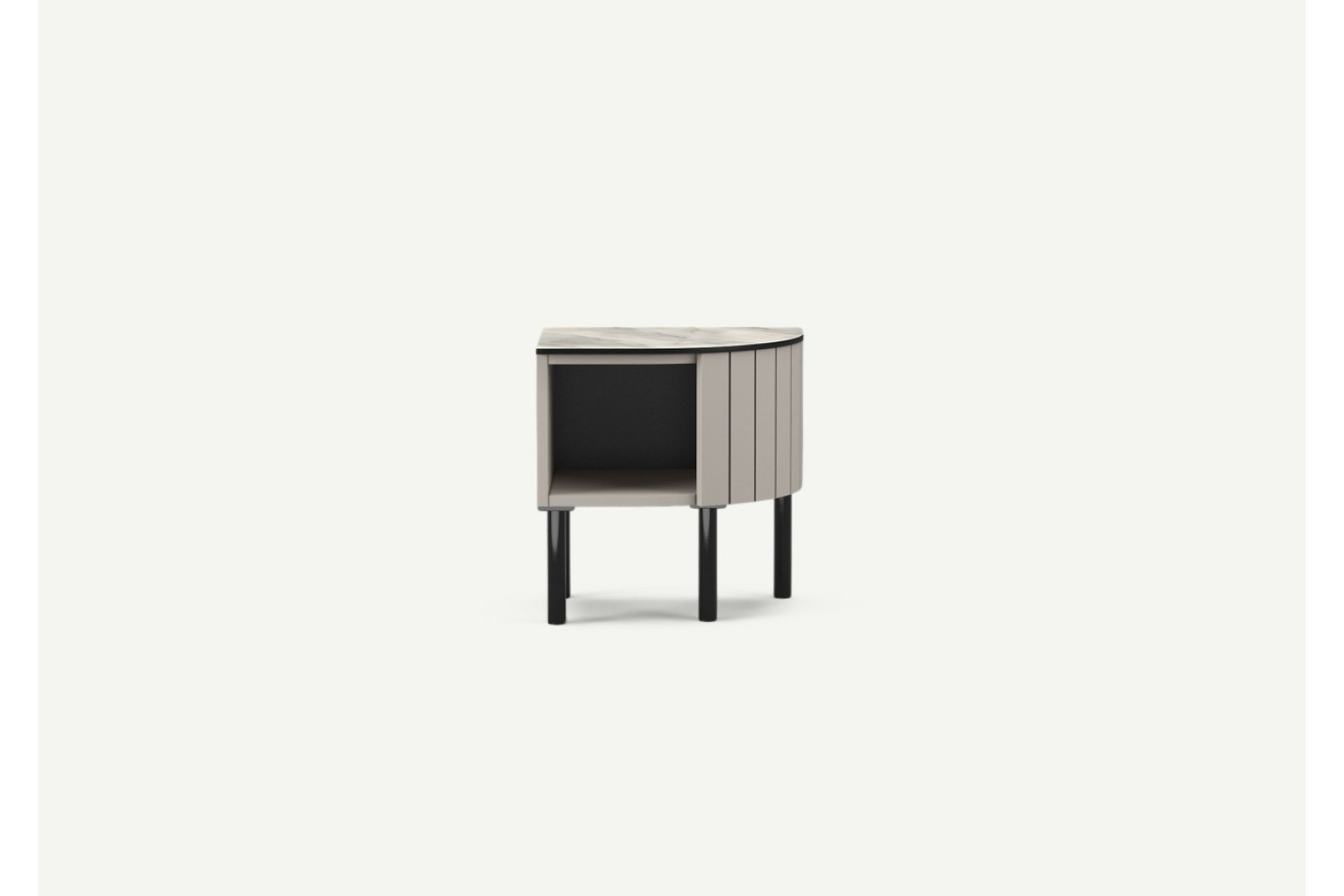 Mila Bedside Table Right Cashmere