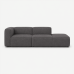 Moved 2 Seater Side Chaise Sofa
