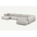 Cosy XL U Shaped Chaise Sofa