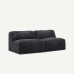 Moved XL Armless 2 Seater Sofa