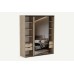Deko Sliding Wardrobe with Mirror 200 cm