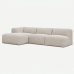 Moved XL Open Side 3 Seater Corner Sofa
