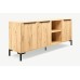 Horizon Sideboard Cupboard and Open Shelves Large