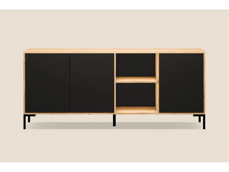Form Sideboard Cupboard and Open Shelves Large