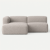 Moved XL Open Side 2 Seater Corner Sofa