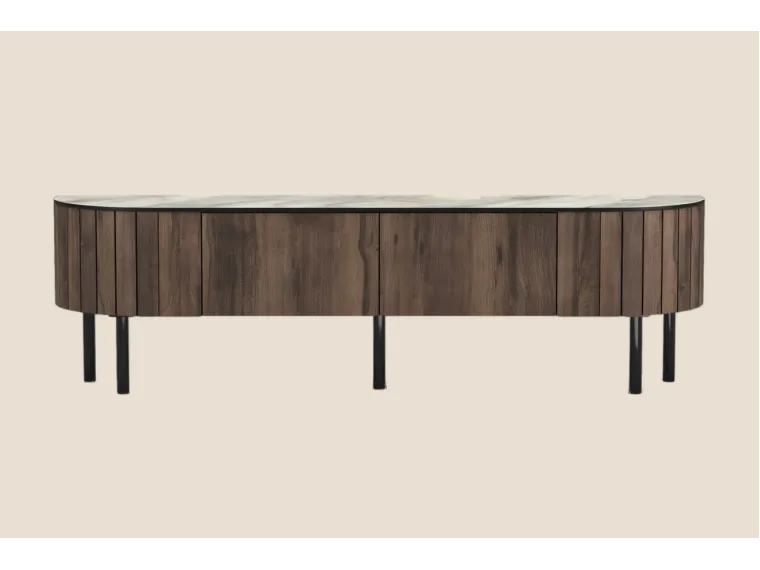 Mila TV Unit Large Baroque Oak