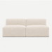 Moved XL Armless 2 Seater Sofa