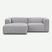 Moved 2 Seater Corner Sofa