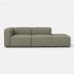Moved 2 Seater Side Chaise Sofa
