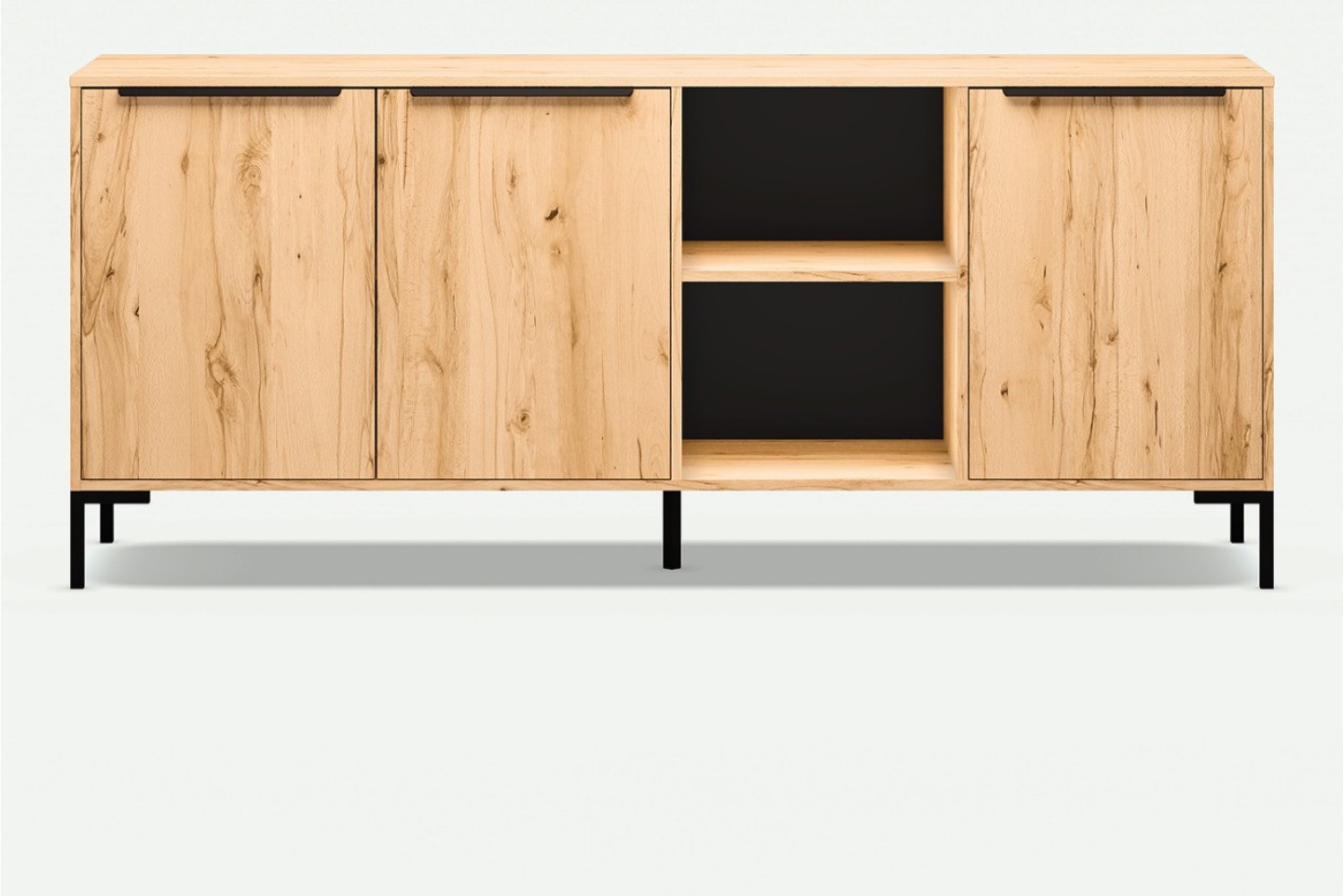 Horizon Sideboard Cupboard and Open Shelves Large