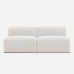 Moved XL Armless 2 Seater Sofa