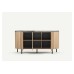 Mila Sideboard Three Doors Sandy Oak