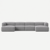 Moved XL U Shaped Sofa