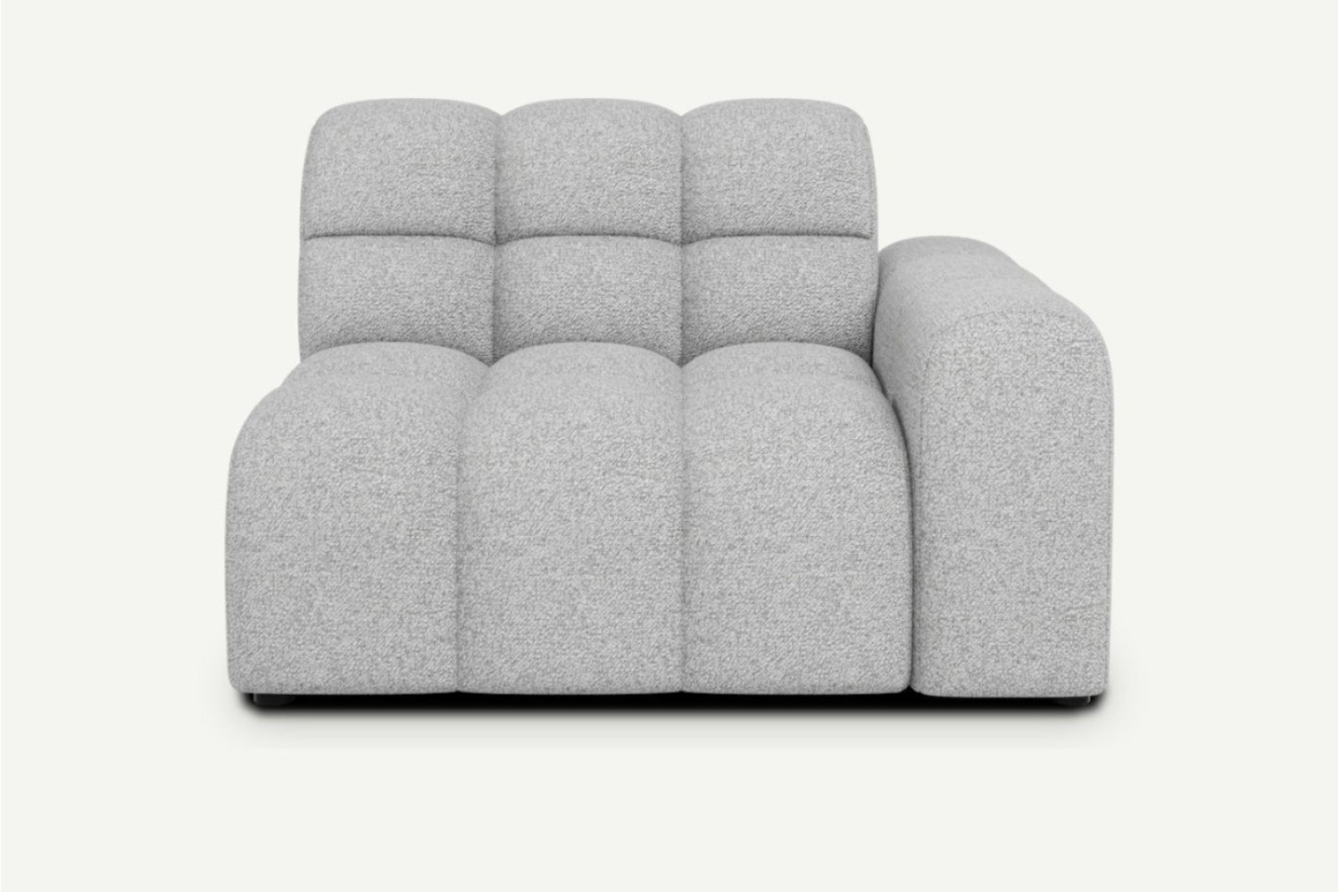 Cloudy Module Wide End Seat