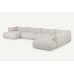 Cosy XL U Shaped Chaise Sofa