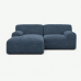 Quintin Slim 2 Seater Corner Sofa