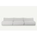 Cosy XL Armless 3 Seater Sofa