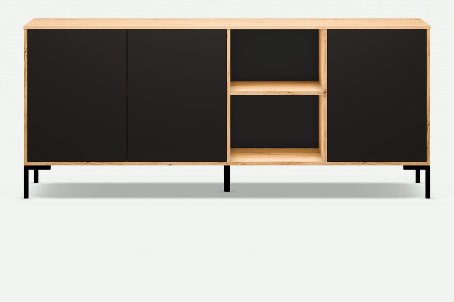 Form Sideboard Cupboard and Open Shelves Large