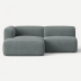 Moved XL Open Side 2 Seater Corner Sofa