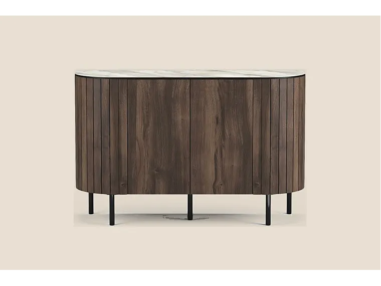 Mila Sideboard Two Doors Baroque Oak