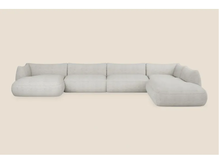 Cosy XL U Shaped Chaise Sofa