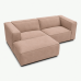 Moved 2 Seater Corner Sofa