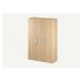 Mila Wardrobe Trio Sandy Oak