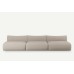 Cosy XL Armless 3 Seater Sofa