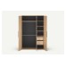 Mila Wardrobe Trio Sandy Oak