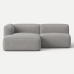 Moved XL Open Side 2 Seater Corner Sofa