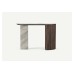 Mila Console Table Baroque Oak Right