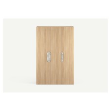 Mila Wardrobe Trio Sandy Oak