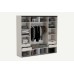 Deko Sliding Wardrobe with Mirror 250 cm