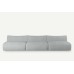 Cosy XL Armless 3 Seater Sofa